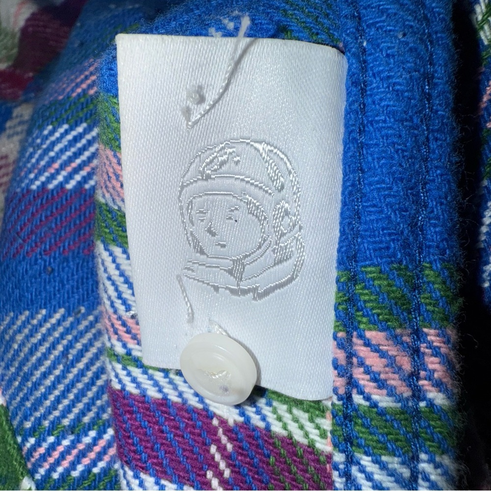 Billionaire Boys Club Shibuya Long Sleeve Woven Turkish Sea Men’s Medium Defect - Picture 7 of 10